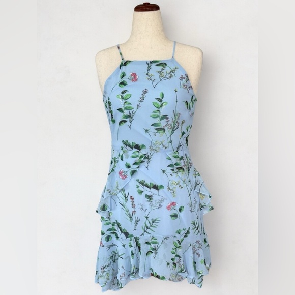 BR Floral Ruffle High Low Dress - Picture 2 of 8